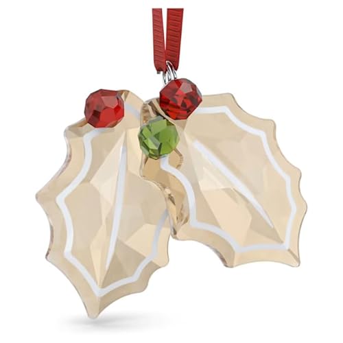 Swarovski - Holiday Cheers Dekoration Stechpalme Blätter Lebkuchen Ref: 5656277 von Swarovski