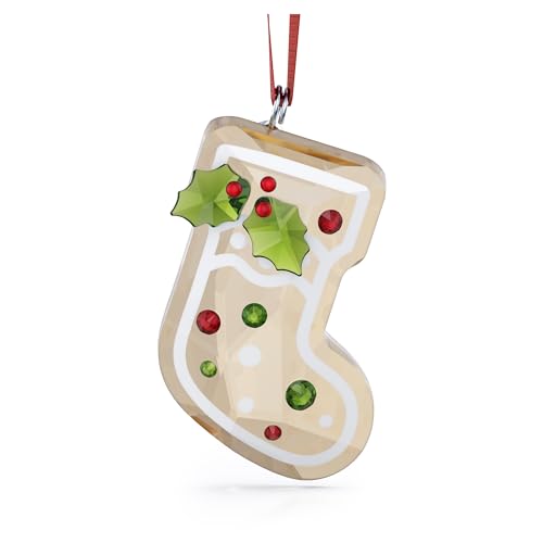 Swarovski Holiday Cheers, Gingerbread Stocking Ornament von Swarovski