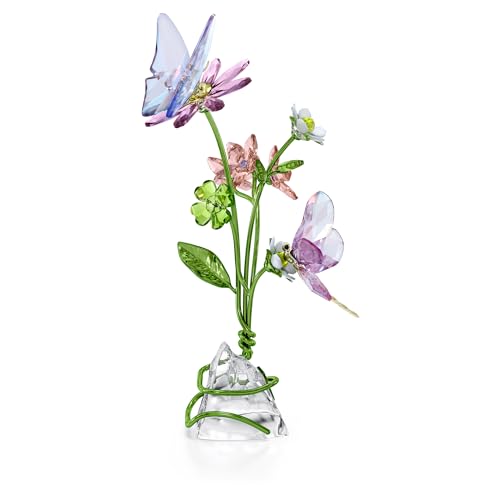 Swarovski Idyllia Schmetterling und Blumen von Swarovski