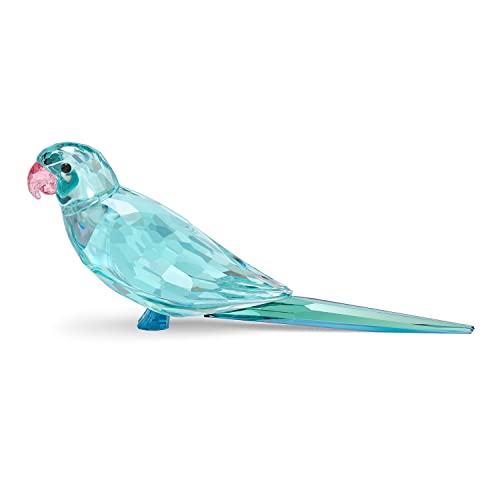 Swarovski Jungle Beats Blausittich Paco Figur aus Kristallen Mehrfarbig, Größe: 3,7cm x 2,2cm x 8,7cm, 5574519 von Swarovski