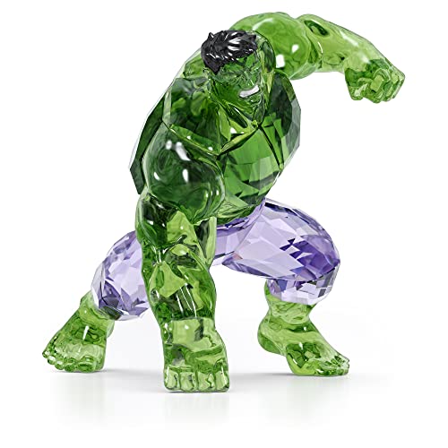 Swarovski Marvel Hulk, Ikonische Kristallfigur für Marvel-Fans in Brillantem Kristall von Swarovski