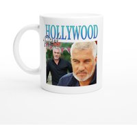 Paul Hollywood Whiteceramic Tasse Toller Brite Bake Off Mary Beere Tv Weihnachten Noel Fielding Geburtstage Geschenke von Swazzdraws