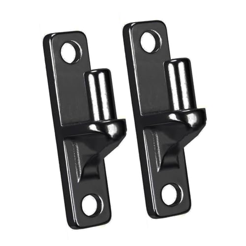 1/2/4 Stück Outdoor-Kettenglied-Zaun-Gate-Scharniere, tragbar, stabile Wandhalterung, Designs aus Edelstahl mit Scharnieren, Stift, Außenzaun, Tor 1/2/4 Stück Outdoor-Kettenglied-Zaun-Gate-Scharniere, tragbar, stabile Wandhalterung, Designs aus Edelstahl mit Scharnieren, Stift, Außenzaun, Tor von Sweeaau