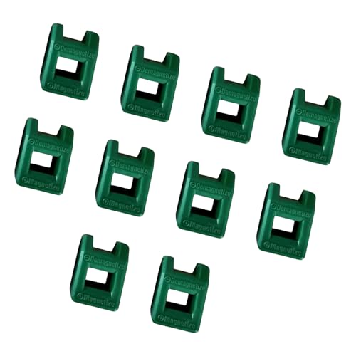 10 Stück Schraubendreher Magnetisierer Entmagnetisierer für Schraubendreher Spitze Bit Kleines Werkzeug Heimreparaturwerkzeug und professionellen Einsatz Tragbares Magnetisiergerät von Sweeaau