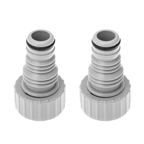 2 Stück Pool Drainage Adapter Schlauchverbinder Schwimmbad Wartung Ablaufstopfen Fitting Drain Adapter Aufblasbare Ausrüstung von Sweeaau