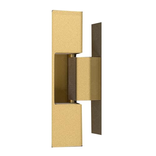 2 Stück verstellbare, verdeckte Eckschrankscharniere Zincs Legierungen Tür für Innentüren Holztüren schwere Garderobe von Sweeaau