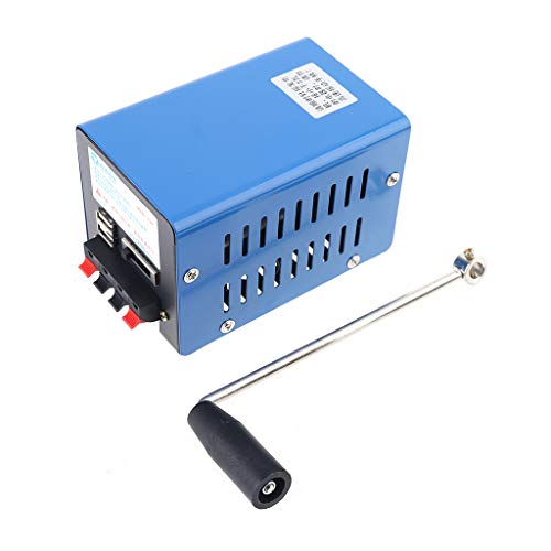 20W Handkurbel Generator Manueller USB Ladegenerator Tragbare Stromversorgung Für Outdoor Survival Aktivitäten Multifunktions von Sweeaau