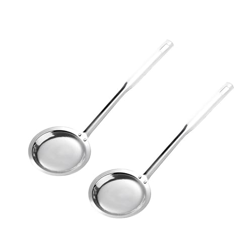 304 Edelstahl Feinmaschiges Sieb Mehlsieb Löffel Sieb mit ergonomischem Griff für pochierte Eier und Nudeln Küchensieb 304 Edelstahl Feinmaschiges Sieb Mehlsieb Löffel Sieb mit ergonomischem Griff für pochierte Eier und Nudeln Küchensieb von Sweeaau