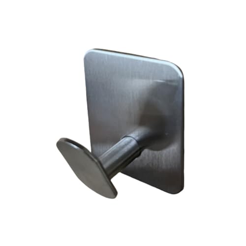 4 Stück tragbarer, stabiler selbstklebender Edelstahl-Badezimmerhaken für Handtücher, Mäntel, Küche, Aufbewahrungslösung, Duschhaken 4 Stück tragbarer, stabiler selbstklebender Edelstahl-Badezimmerhaken für Handtücher, Mäntel, Küche, Aufbewahrungslösung, Duschhaken von Sweeaau