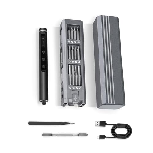 49 in 1 Elektro-Schraubendreher-Set, ergonomischer Griff, Präzisions-Schraubendreher für Enthusiasten und professionelle Techniker, kleines Elektronik-Reparaturwerkzeug 49 in 1 Elektro-Schraubendreher-Set, ergonomischer Griff, Präzisions-Schraubendreher für Enthusiasten und professionelle Techniker, kleines Elektronik-Reparaturwerkzeug von Sweeaau