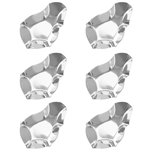 6 Stück 304 Edelstahl Gewürztabletts Saucenschalen Elegantes Geschirr zum Grillen von Meeresfrüchten und Snacks Servieren von Meeresfrüchten Serviertablett 6 Stück 304 Edelstahl Gewürztabletts Saucenschalen Elegantes Geschirr zum Grillen von Meeresfrüchten und Snacks Servieren von Meeresfrüchten Serviertablett von Sweeaau