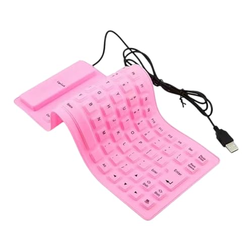 85Keys USB-Kabel-Silikon-Tastaturen, rollt sich auf, flexibel, geräuschlos für Notebook und PC, wasserdicht, USB 85Keys USB-Kabel-Silikon-Tastaturen, rollt sich auf, flexibel, geräuschlos für Notebook und PC, wasserdicht, USB von Sweeaau