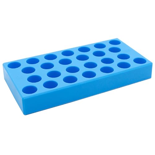 Fräser-Bit-Tablett, Organizer mit mehreren Löchern, Schraubendreher-Bits, Werkzeughalter für Werkzeugkasten und Schublade, Aufbewahrungslösung Fräser-Bit-Tablett, Organizer mit mehreren Löchern, Schraubendreher-Bits, Werkzeughalter für Werkzeugkasten und Schublade, Aufbewahrungslösung von Sweeaau
