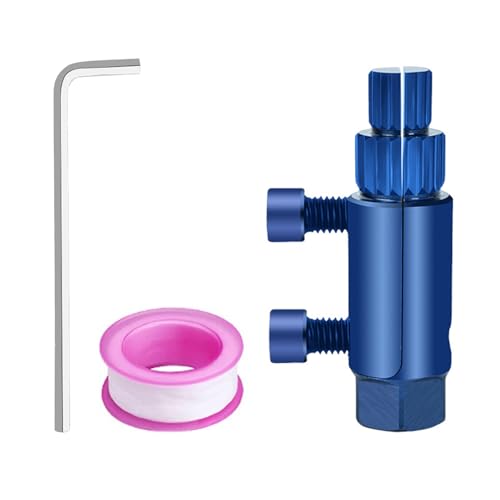 Funktionelles Ventilentferner-Set für Sanitär-Werkzeug, Entferner-Set zum Entfernen beschädigter Gewinde, rostbeständige Schrauben von Sweeaau