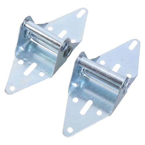 Garagentor-Ersatzscharnier, Klappenscharnier, strapazierfähig, Eisen-Hardware für Garagentor-Zubehör, 2 Stück Garagentor-Ersatzscharnier, Klappenscharnier, strapazierfähig, Eisen-Hardware für Garagentor-Zubehör, 2 Stück von Sweeaau