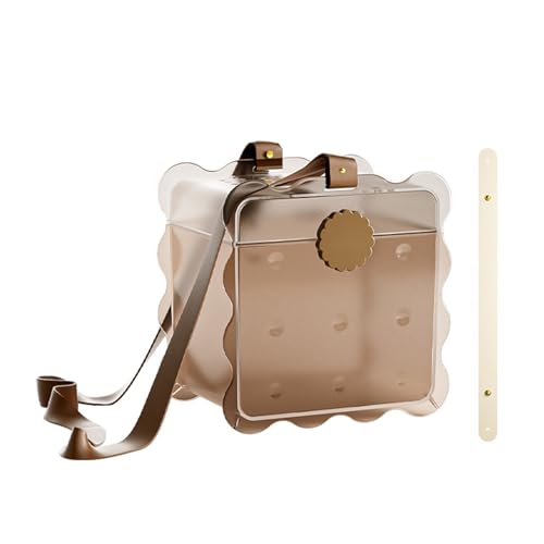 Handtragekäfig für Hamster, für kleine Tiere, belüftet, Transportbox für Eichhörnchen, Nagetiere, Reisekäfig Handtragekäfig für Hamster, für kleine Tiere, belüftet, Transportbox für Eichhörnchen, Nagetiere, Reisekäfig von Sweeaau