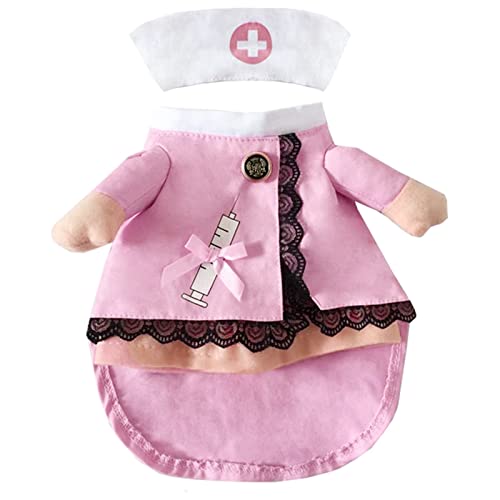 Hundekostüm für Krankenschwestern, Haustierkleidung, Halloween, Weihnachten, niedliches Urlaubsbekleidung für Katzen und kleine Hunde, Haustierkostüm, Urlaubs-Outfits für Katzen und Hunde Hundekostüm für Krankenschwestern, Haustierkleidung, Halloween, Weihnachten, niedliches Urlaubsbekleidung für Katzen und kleine Hunde, Haustierkostüm, Urlaubs-Outfits für Katzen und Hunde von Sweeaau