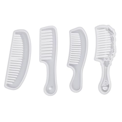 Kamm Kristall-Epoxidharz-Form für Damen, Silikon, Salon-Haarstyling-Werkzeug, Epoxidharz für Schmuckherstellung, einfach zu verwendende Form Kamm Kristall-Epoxidharz-Form für Damen, Silikon, Salon-Haarstyling-Werkzeug, Epoxidharz für Schmuckherstellung, einfach zu verwendende Form von Sweeaau