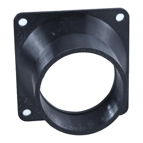 Kanalverbinder Flansch Trockner Entlüftungsverbinder für Heizung Kühlung Lüftungssysteme Trockner Vent Wandplatte ABS Flansch von Sweeaau