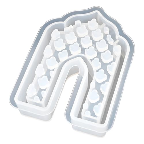 Light House Mond-Silikonständer, Formen, Teelichthalter zur Herstellung von Gips, Dekoration, Mond zum Backen Light House Mond-Silikonständer, Formen, Teelichthalter zur Herstellung von Gips, Dekoration, Mond zum Backen von Sweeaau