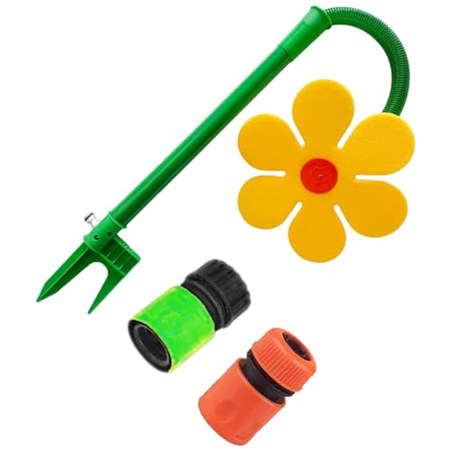 Lustiger Sprinkler, tanzender Blumenkopf für präzise Rasenflächen und öffentliche Grünflächenpflege, Garten, einfach zu installierender Kopf von Sweeaau