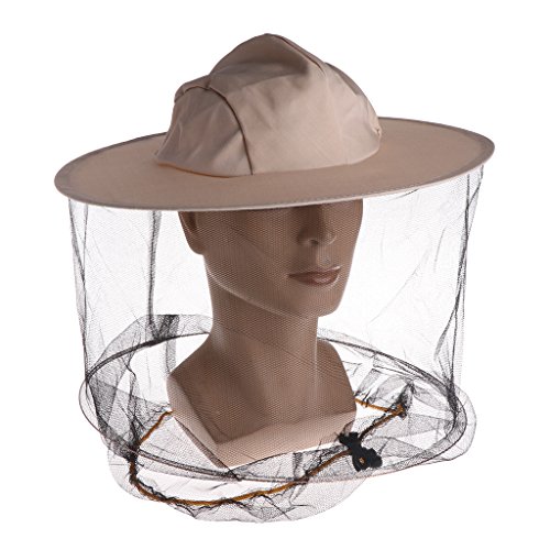Mesh + Denim Net Hat Professional Bee Keeping Supplies Neck Face Cover Must-Have Imker Bee Veil Hat With Net Drain Basket Vegetable Washing Drain Basket Sink Kitchen Bowl Bath Crisper Seals von Sweeaau