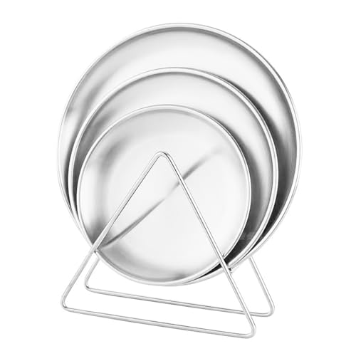Metallknochen Spuckschale Trockenfrüchte Snacks Teller Obst Kuchen Schale Runde Teller Tisch Müll Küche Ablagetablett Kuchen Rund von Sweeaau