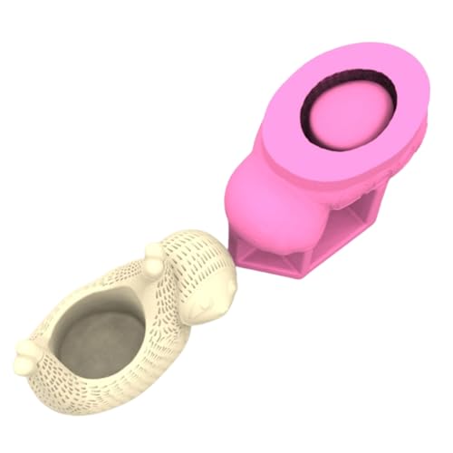 Multifunktionale Silikonform Faultier-Form, Beton-Blumentöpfe, Formen für Harzvase und Stifthalter, Innendekoration von Sweeaau