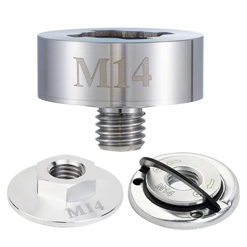 Professioneller 3-teiliger Winkelschleiferwellen-Adapter inklusive Flanschmutter-Druckplatte für X-Winkel-Dorn Adapter Professioneller 3-teiliger Winkelschleiferwellen-Adapter inklusive Flanschmutter-Druckplatte für X-Winkel-Dorn Adapter von Sweeaau