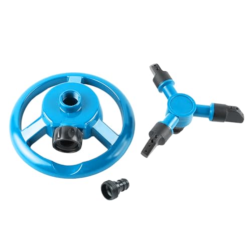 Professioneller rotierender Rasensprinkler mit wassersparenden Düsen und 360-Grad-Abdeckung für den privaten und gewerblichen Gebrauch, regulierbarer Sprinkler Professioneller rotierender Rasensprinkler mit wassersparenden Düsen und 360-Grad-Abdeckung für den privaten und gewerblichen Gebrauch, regulierbarer Sprinkler von Sweeaau