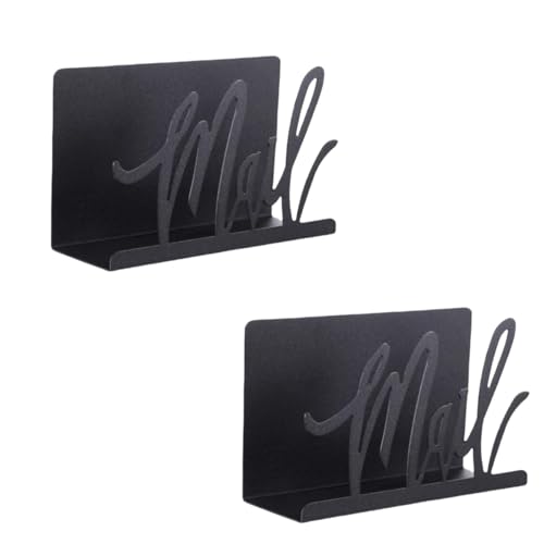 Schreibtisch-Organizer aus schwarzem Metall, künstlerischer Briefständer, Umschlag-Aufbewahrung, Ständer für Zuhause oder Büro, Schreibtisch-Organizer Schreibtisch-Organizer aus schwarzem Metall, künstlerischer Briefständer, Umschlag-Aufbewahrung, Ständer für Zuhause oder Büro, Schreibtisch-Organizer von Sweeaau