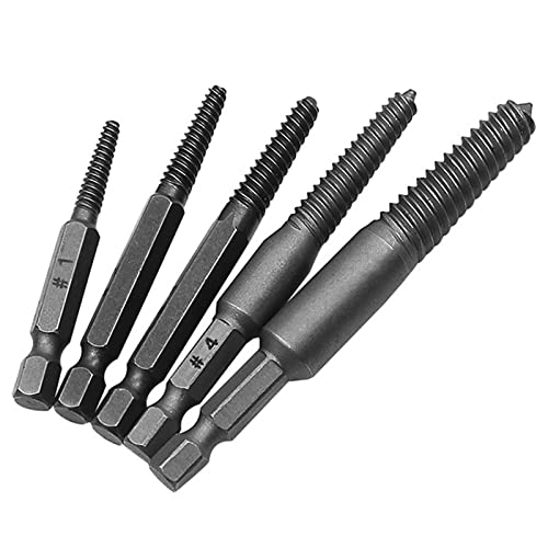 Set Sechskantschaft Schraubenausdreher Praktisches Nutschrauben-Set Easy Out Schraubendreher Set Sechskantschaft Schraubenausdreher Praktisches Nutschrauben-Set Easy Out Schraubendreher von Sweeaau