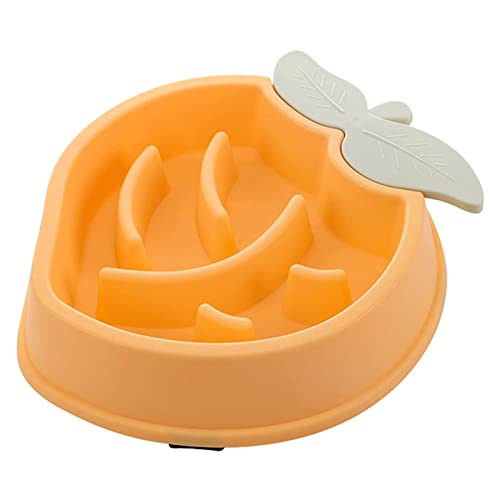 Slow Feeder Hundenäpfe lustige Form Puzzle Futternapf Interaktives Welpenfutter Rutschfestes Design Slow Feeder Hund Kleine Rassen Nassfutter Lustige Form von Sweeaau