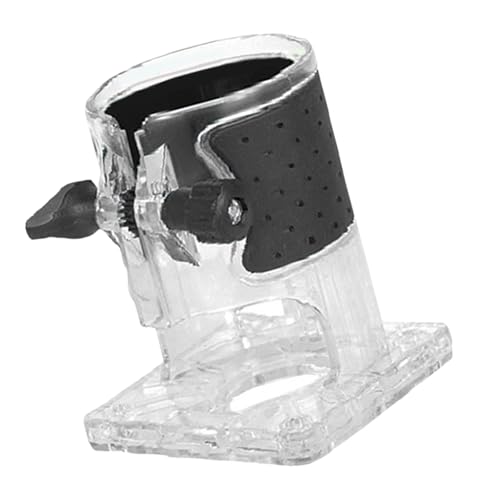 Staubdichte Abdeckung für Kantenfräsen, glatte Oberflächen, Wartung, verbessert die Stabilität während des Betriebs, Zubehör, Trimmer, Router, transparente Abdeckung Staubdichte Abdeckung für Kantenfräsen, glatte Oberflächen, Wartung, verbessert die Stabilität während des Betriebs, Zubehör, Trimmer, Router, transparente Abdeckung von Sweeaau