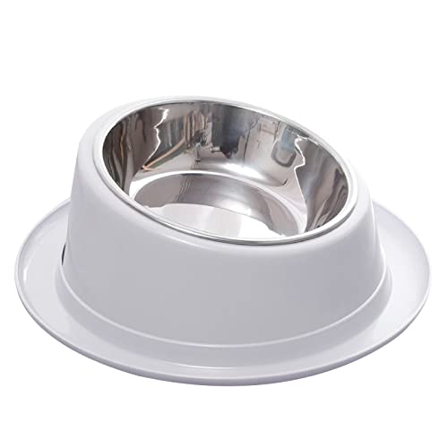 Sweeaau Futternäpfe für Futter und Wasser, mit Standfuß, 15° erhöhter Einzelnapf, erhöhter Futternapf, für große Hunde, für Katzen, Ständer Sweeaau Futternäpfe für Futter und Wasser, mit Standfuß, 15° erhöhter Einzelnapf, erhöhter Futternapf, für große Hunde, für Katzen, Ständer von Sweeaau