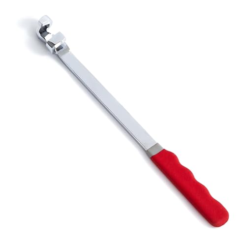 Sweeaau Professioneller Schraubenschlüssel-Verlängerungsstab, ergonomisch, 24 mm, Schraubenschlüssel-Verlängerungswerkzeug für verbesserte Hebelwirkung und Komfort, verzinktes Blau-Silber-Werkzeug von Sweeaau