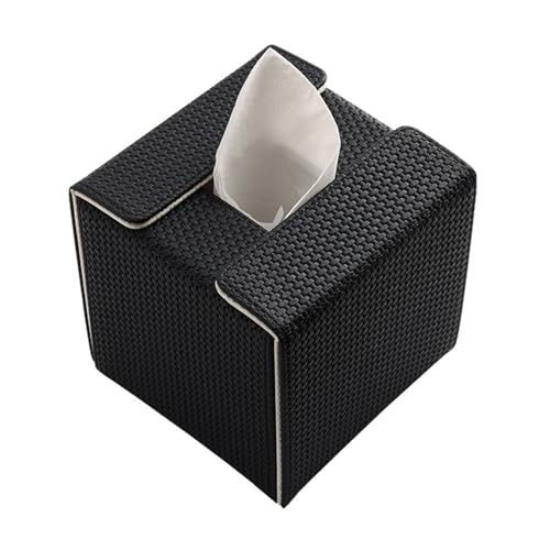 Taschentuchbox aus Kunstleder, moderner Taschentuchhalter, Spender, ideal für Wohnzimmer oder Badezimmer Taschentuchbox aus Kunstleder, moderner Taschentuchhalter, Spender, ideal für Wohnzimmer oder Badezimmer von Sweeaau
