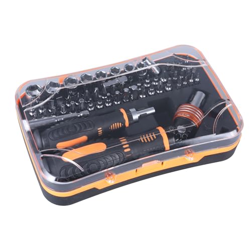 Umfassendes Schraubendreher- und Steckschlüssel-Set mit ergonomischen Ratschen, Schraubenschlüssel-Griff für die Wartung zu Hause, ergonomischer Griff Umfassendes Schraubendreher- und Steckschlüssel-Set mit ergonomischen Ratschen, Schraubenschlüssel-Griff für die Wartung zu Hause, ergonomischer Griff von Sweeaau