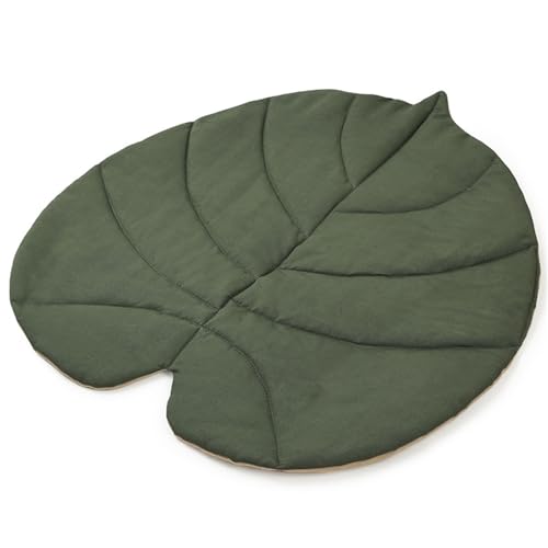Wendbares Haustierbett, großes Katzenbett, Hunde-Schlafmatte, für den Innenbereich, Zuhause und Reisen, waschbares Kissen, Blatt-Design, Haustiermatte Wendbares Haustierbett, großes Katzenbett, Hunde-Schlafmatte, für den Innenbereich, Zuhause und Reisen, waschbares Kissen, Blatt-Design, Haustiermatte von Sweeaau