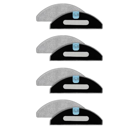 Wischtücher Kehrroboter Wischtuch Kehrroboter Ersatzteil Mikrofasertuch Wischpads Set Tücher von Sweeaau
