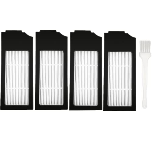 8 Pcs Filter Ersatzteile Kompatibel mit Ecovacs DEEBOT X1 OMNI / X1 TURBO Zubehör - 4 Hepa Filter + 4 Schaumfilter von Sweet D