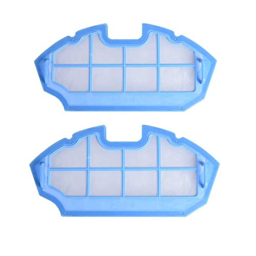 Ersatz Filters Primär Filter kompatibel Eufy RoboVac 11 11c Ersatzteile passend für Ecovacs Deebot N79 N79S Conga Excellence Roboter Staubsauger Zubehör, Blau, 2 Stück von Sweet D