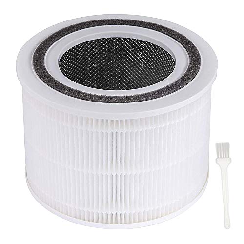 Ersatzfilter für Levoit Core 300 Luftreiniger, Core 300-RF, 3-in-1-True-HEPA-Filter, weiß von Sweet D
