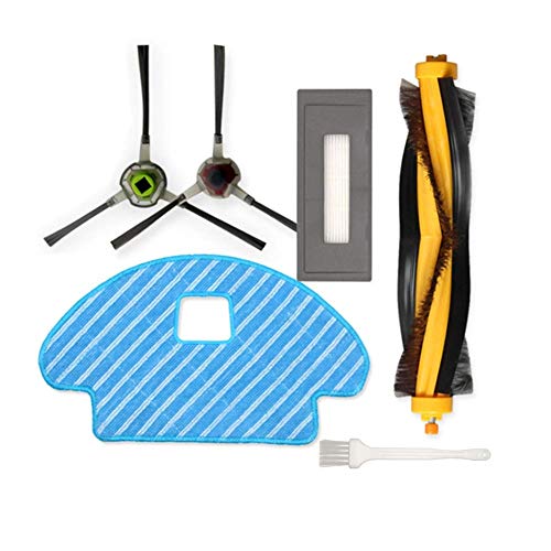 Sweet D Hauptbürsten Filter Tücher Ersatzteile Zubehör für Ecovacs Deebot Ozmo 930 Robotics DG3G-KTA Buddy von Sweet D