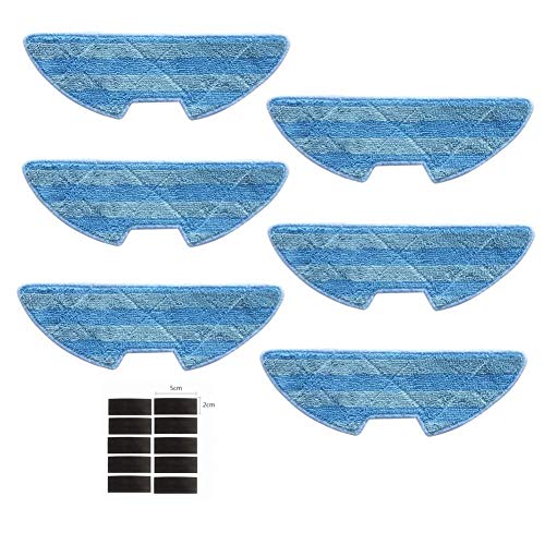 Reinigungstücher Wischtuch Mop Tücher Kompatibel mit Proscenic VSLAM 811GB VSLAM 911SE Roboter-Staubsauger, 6 Stück Reinigungstücher Wischtuch Mop Tücher Kompatibel mit Proscenic VSLAM 811GB VSLAM 911SE Roboter-Staubsauger, 6 Stück von SHIMOMURA