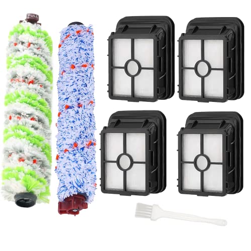 Sweet D Zubehör Kompatibel mit Bissell Crosswave 3-In-1 1785/1866/1868/1926 Staubsauger – 1 Multiflächen-Bürstenrolle + 1 Haustier-Bürstenrolle + 4 Filters von Sweet D