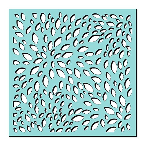Sweet Dixie Blueten Ausbruch Schablone, Synthetisches Material, Durchsichtig, 18.7 x 16 x 0.1 cm von Sweet Dixie