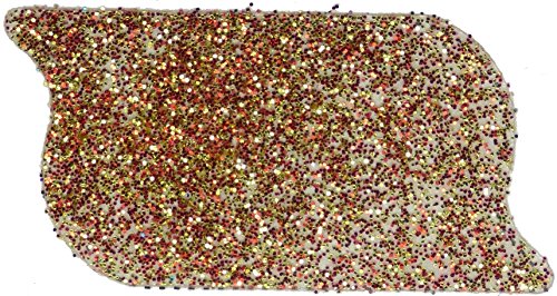 Sweet Dixie Exta Feiner Glitter Beutel Multi Gold und Rot, Synthetisches Material, Mehrfarbig, 6 x 1 x 7 cm von Sweet Dixie