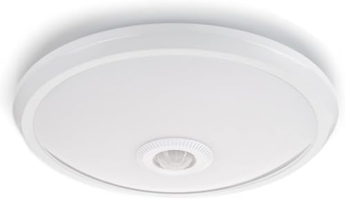 Sweet Led Deckenleuchte mit Sensor, 12W 850lm, 360° Sensor einstellbar, Bewegungsmelder Lampe 4000K Neutralweiß, rund Ø29 cm, flache Sensorlampe für Flur, Treppenhaus, Keller, Innenbeleuchtung Sweet Led Deckenleuchte mit Sensor, 12W 850lm, 360° Sensor einstellbar, Bewegungsmelder Lampe 4000K Neutralweiß, rund Ø29 cm, flache Sensorlampe für Flur, Treppenhaus, Keller, Innenbeleuchtung von Sweet Led