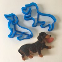 Dackel Ausstecher Set von Sweet3DCreations